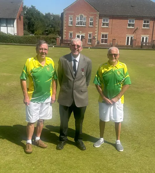 Pairs 2025 Runners Up Pete Dowell Alistair Harper